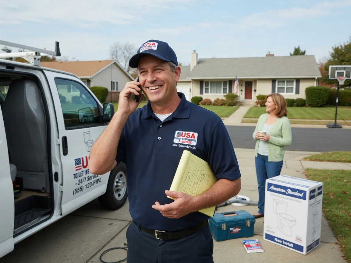 Toilet Installation Etna, OH FAQs